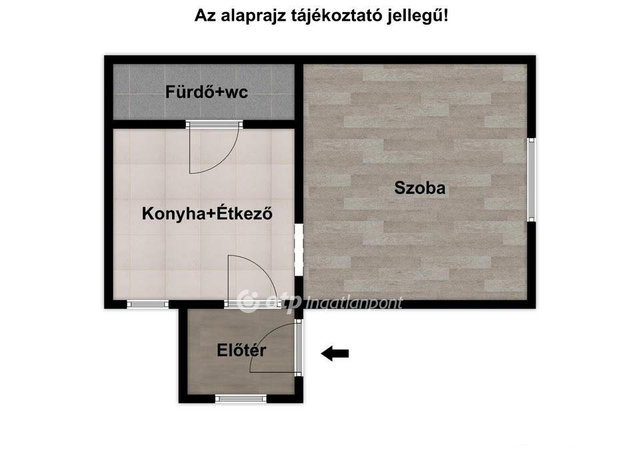 Eladó családi ház, Hajdúsámsonon 29.9 M Ft, 1 szobás