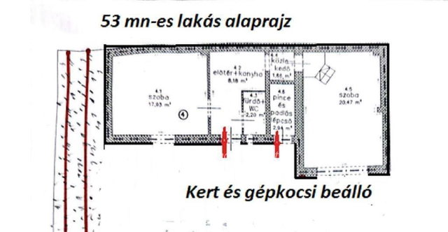 Eladó téglalakás, Budapesten, XX. kerületben 47.99 M Ft