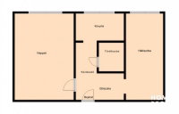 Eladó téglalakás, Hódmezővásárhelyen 35 M Ft, 2 szobás