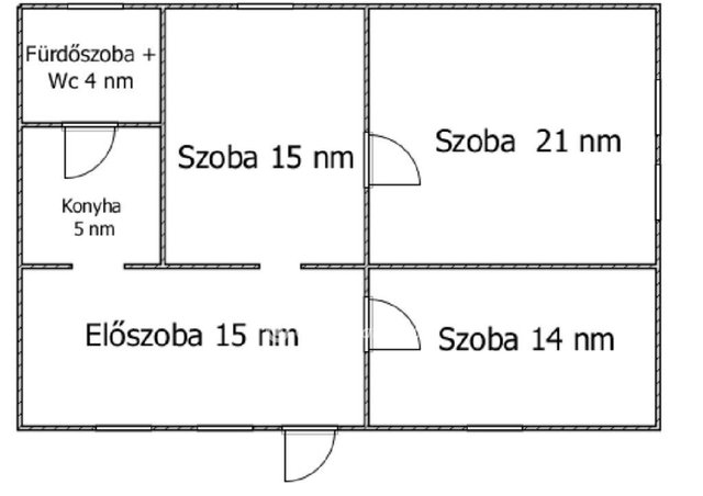 Eladó családi ház, Kunágotán 6 M Ft, 3 szobás