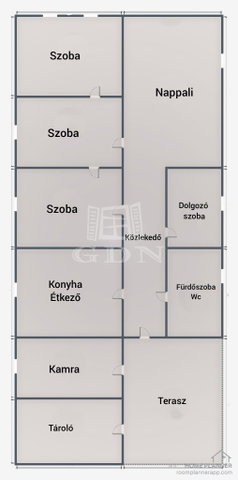 Eladó családi ház, Nemesdéden 27.9 M Ft, 3+1 szobás