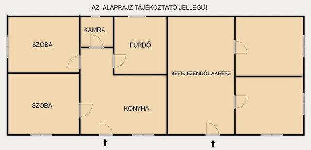 Eladó családi ház, Tázláron 19.5 M Ft, 4 szobás