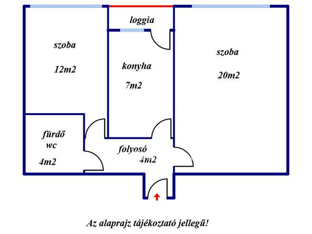 Eladó panellakás, Gyöngyösön 34.9 M Ft, 2 szobás