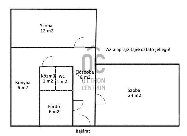 Eladó panellakás, Százhalombattán 55 M Ft, 2 szobás