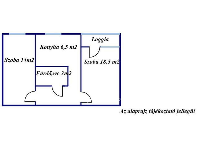 Eladó panellakás, Nyíregyházán 39.9 M Ft, 2 szobás