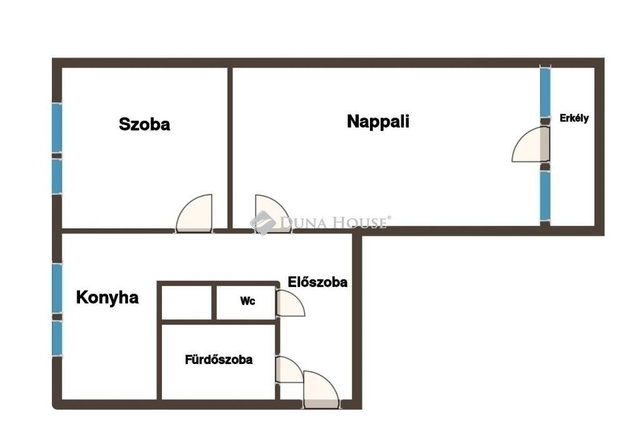 Eladó panellakás, Kecskeméten 39.9 M Ft, 2 szobás