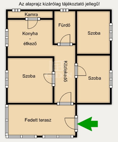 Eladó családi ház, Erdőkertesen 97.99 M Ft, 3 szobás