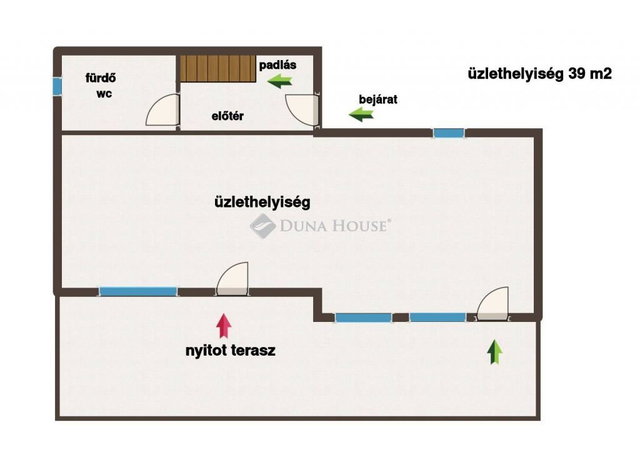 Eladó üzlethelyiség, Bükön, Termál körúton 19.9 M Ft