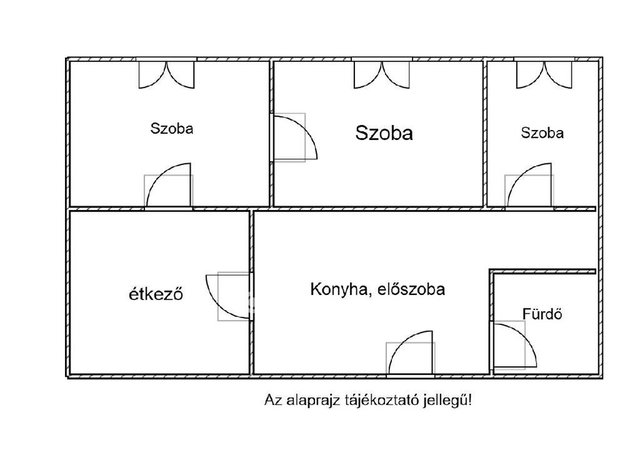 Eladó családi ház, Kiszomboron 29.5 M Ft, 2+1 szobás