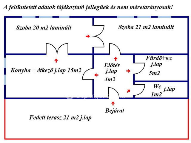 Eladó családi ház, Balassagyarmaton 42.9 M Ft, 2 szobás