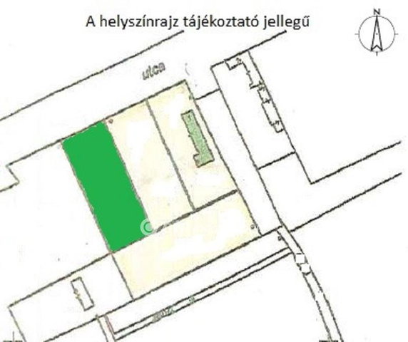 Eladó telek, Lajoskomáromban 11.7 M Ft / költözzbe.hu