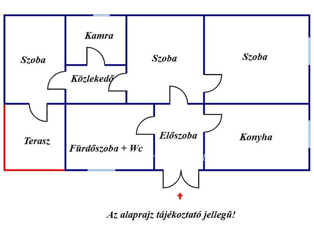 Eladó családi ház, Kunszentmártonban 15.5 M Ft, 2+1 szobás