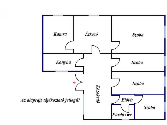 Eladó családi ház, Kunszentmártonban 18.5 M Ft, 4 szobás