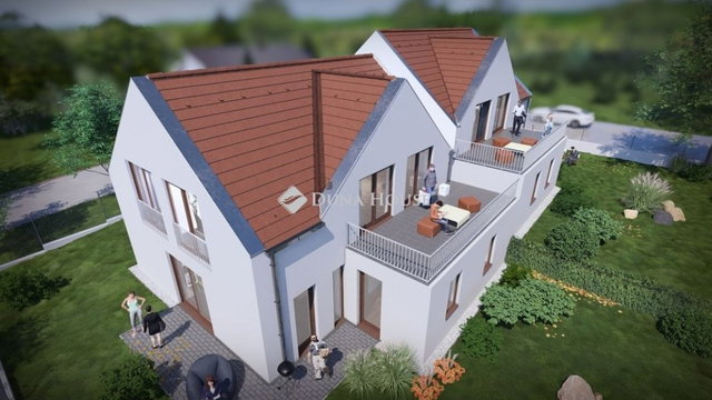 Eladó ikerház, Nemesvámoson 135 M Ft, 5 szobás