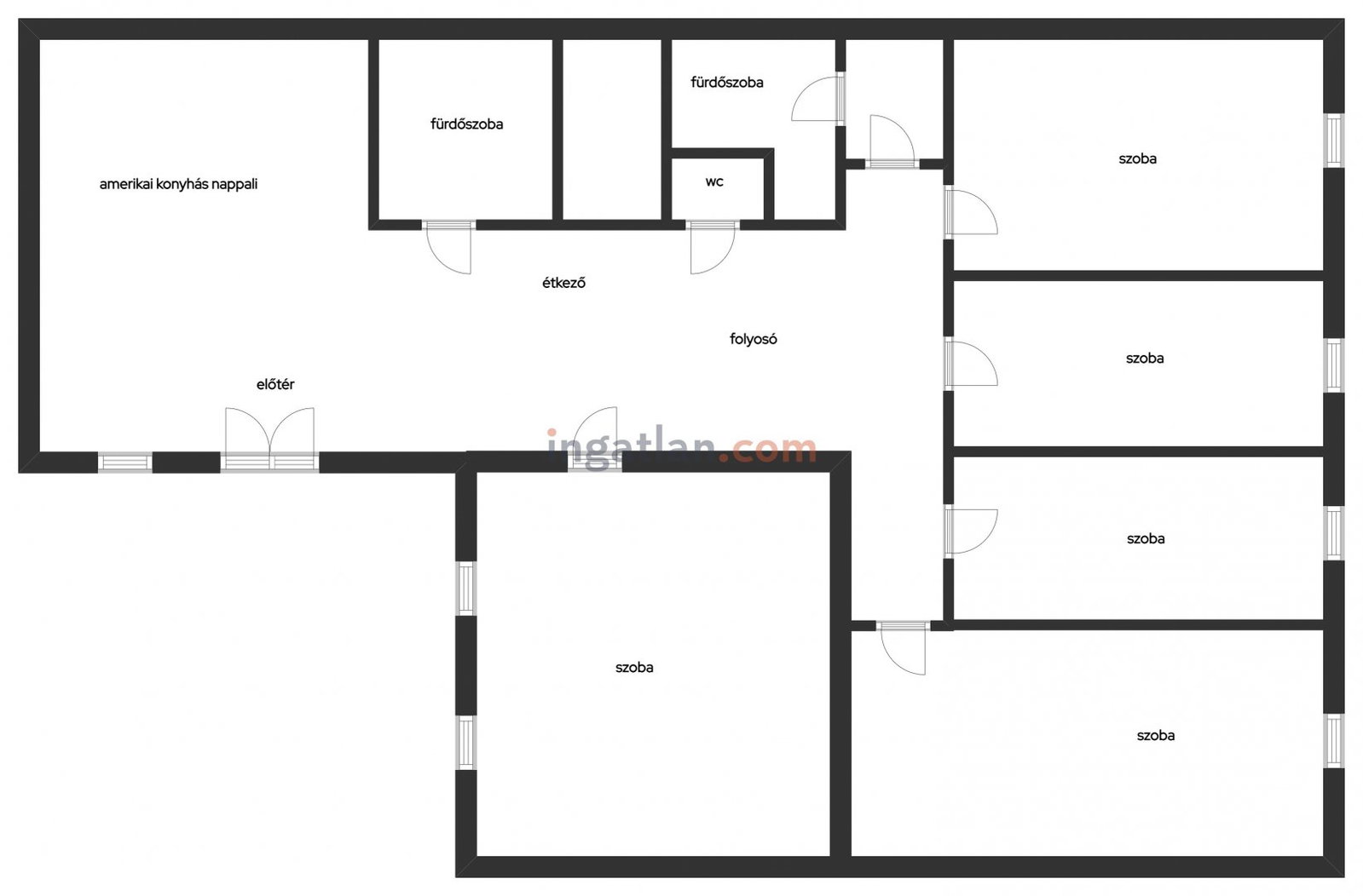Lakás · 5 hálószoba · 168 m² · 319.900.000 Ft