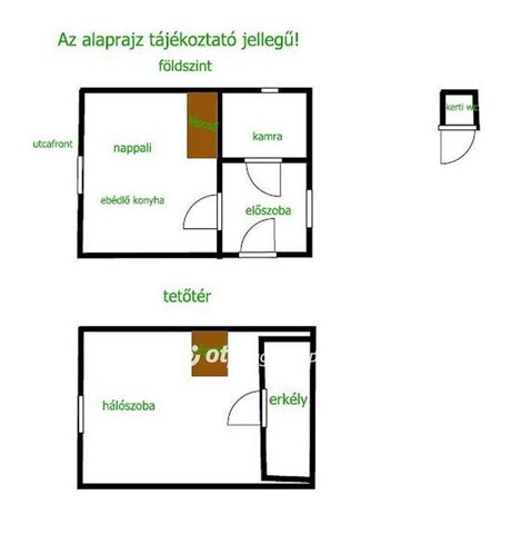 Eladó családi ház, Püspökladányban 4.9 M Ft, 1+1 szobás