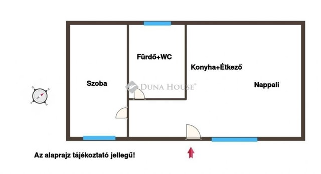 Eladó családi ház, Ócsán 43.5 M Ft, 2 szobás