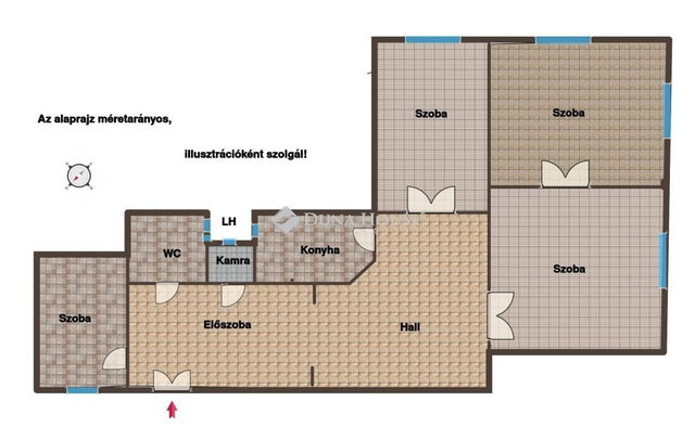 Kiadó téglalakás, albérlet, XIII. kerületben, Szent István körúton