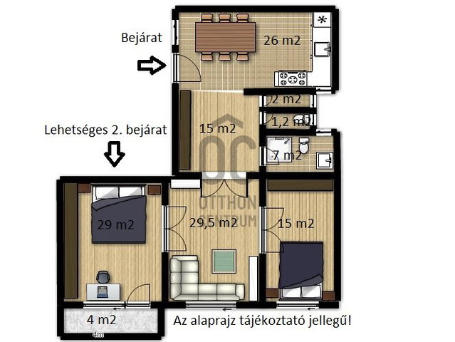 Eladó téglalakás, Budapesten, VI. kerületben 149 M Ft, 3 szobás