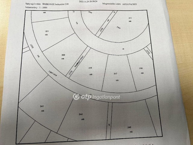 Eladó telek, Berkenyén 23.5 M Ft / költözzbe.hu