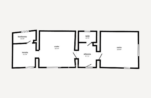 Eladó családi ház, Szendrőn 6.5 M Ft, 2 szobás