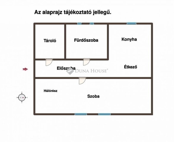 Eladó téglalakás, Budapesten, XIII. kerületben 59.9 M Ft