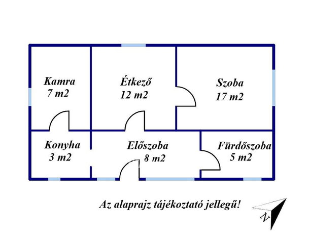 Eladó családi ház, Jászkarajenőn 16.9 M Ft, 1 szobás