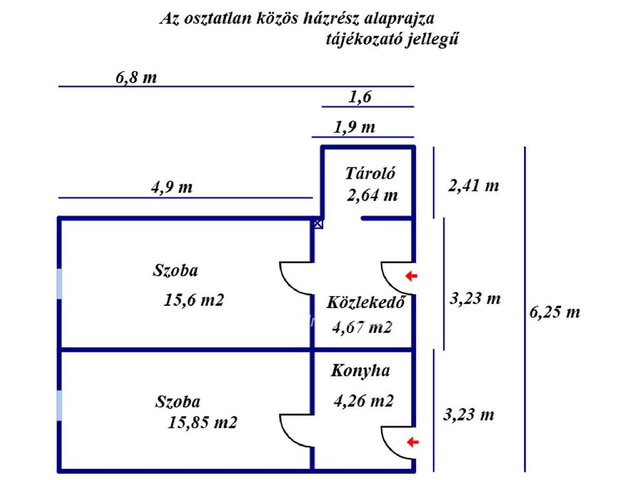 Eladó téglalakás, Kiskunfélegyházán 14 M Ft, 2 szobás
