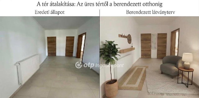 Eladó téglalakás, Ikrényen 52.9 M Ft, 2 szobás