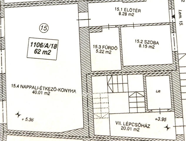 Eladó téglalakás, Szolnokon 71.3 M Ft, 1+1 szobás