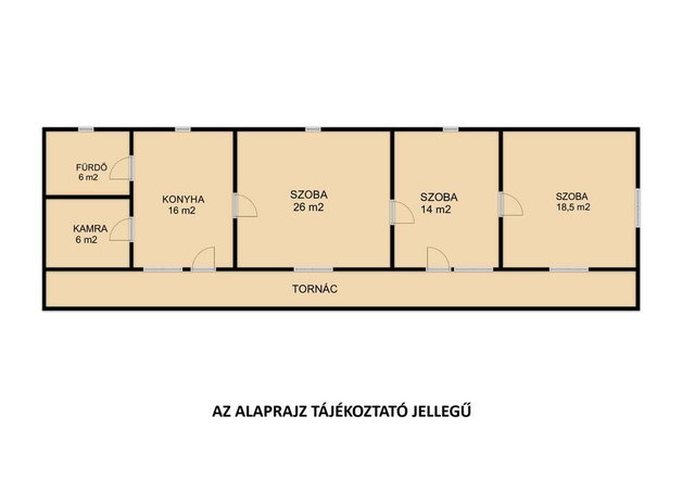 Eladó családi ház, Zsadányon 2.8 M Ft, 2 szobás