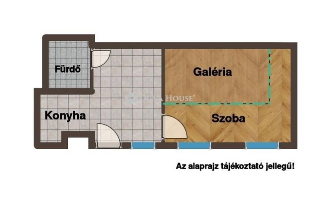 Eladó téglalakás, Budapesten, I. kerületben 62.95 M Ft, 1 szobás