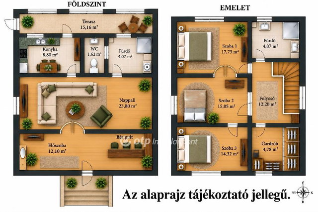 Eladó családi ház, Százhalombattán 159 M Ft, 4+1 szobás