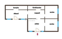 Eladó családi ház, Mezőzomboron 11.5 M Ft, 3 szobás