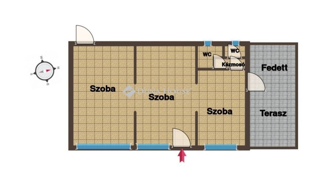 Üzlethelyiség · 3 hálószoba · 70 m² · 23.000.000 Ft