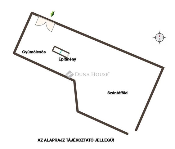 Eladó mezogazdasagi ingatlan, Csányon 105 M Ft, 1 szobás