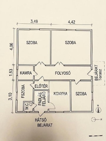 Eladó családi ház, Kaposváron 33.2 M Ft, 2+1 szobás