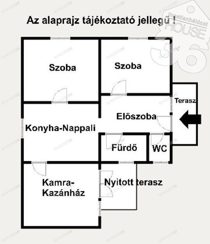 Eladó családi ház, Tiszaalpáron 34.9 M Ft, 2 szobás