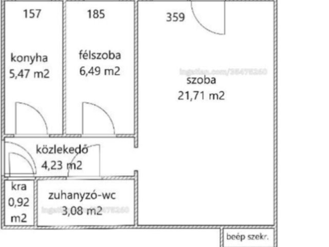 Eladó téglalakás, Budapesten, XIV. kerületben 59.9 M Ft