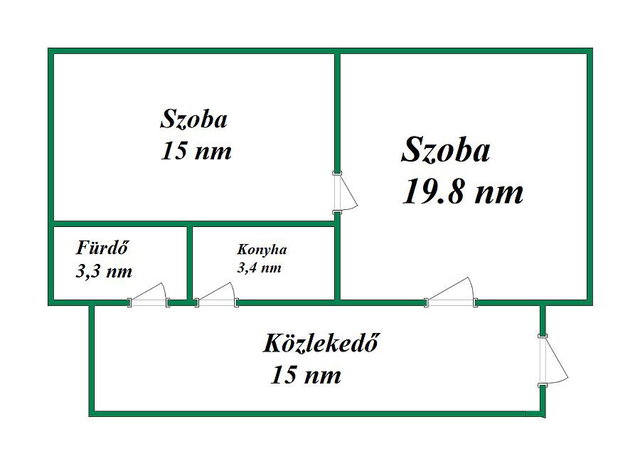 Eladó családi ház, Dunakeszin 47.9 M Ft, 2 szobás