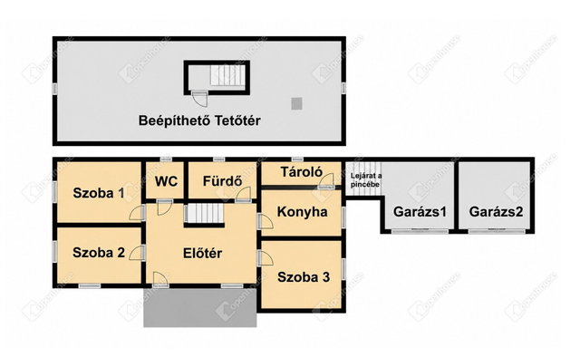 Eladó családi ház, Egerszalókon 53 M Ft, 3 szobás
