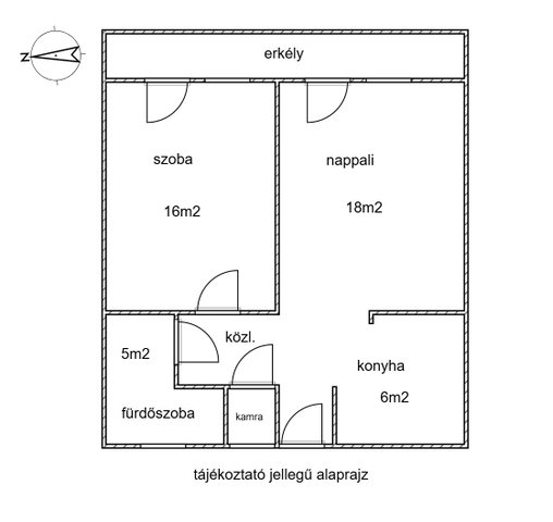 Eladó téglalakás, Zalaegerszegen, Kossuth Lajos utcában 43.9 M Ft