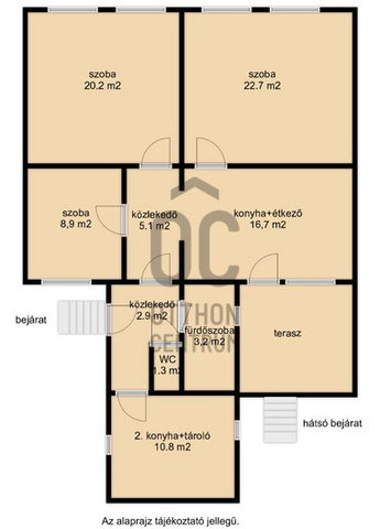 Eladó családi ház, Zalaegerszegen 65 M Ft, 3 szobás