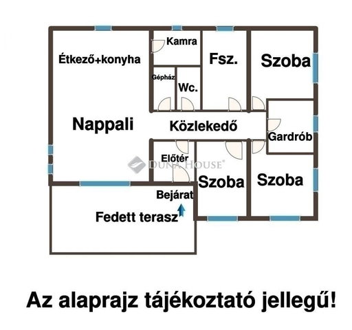 Eladó családi ház, Dunaharasztin 185 M Ft, 7 szobás