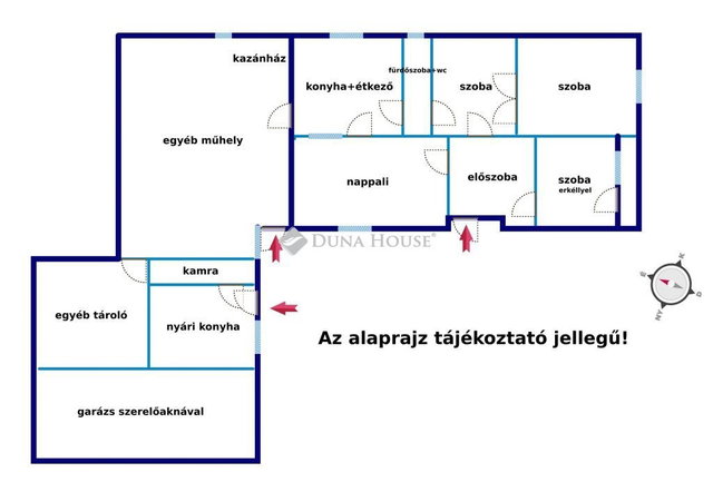 Eladó családi ház, Ócsán, Rózsa utcában 83 M Ft, 4 szobás