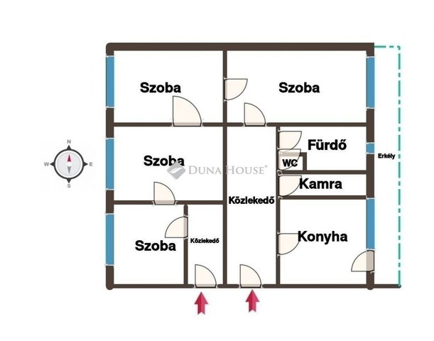 Eladó téglalakás, Kecskeméten 85 M Ft, 4 szobás