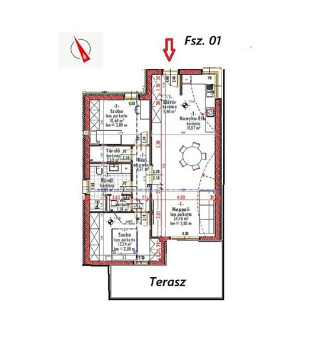 Eladó téglalakás, Mendén 86 M Ft, 3 szobás