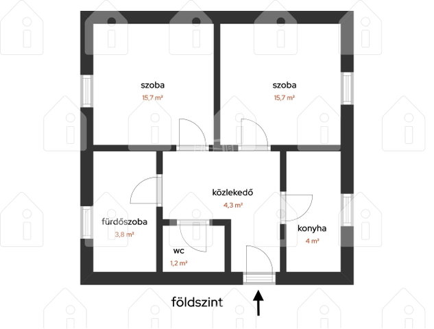 Eladó családi ház, Törökbálinton 116 M Ft, 2 szobás