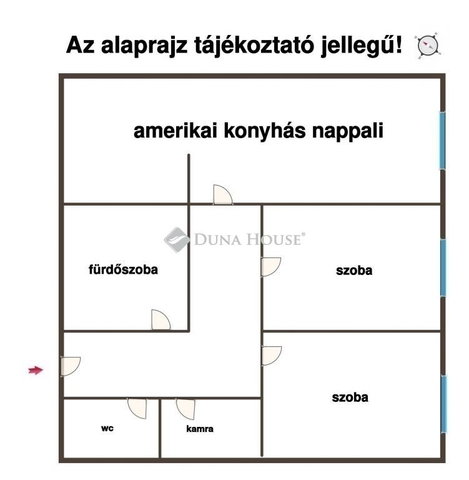 Eladó téglalakás, Szegeden 65.9 M Ft, 4 szobás