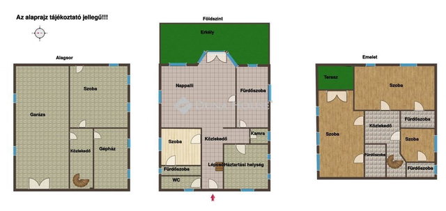 Eladó családi ház, Szentendrén 215 M Ft, 6 szobás